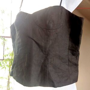 Botique Crop Black