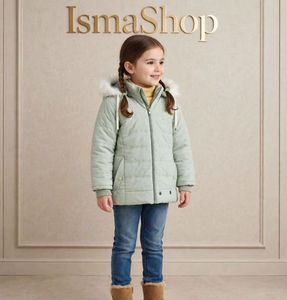 Cute Baby Blue Puffer Jacket