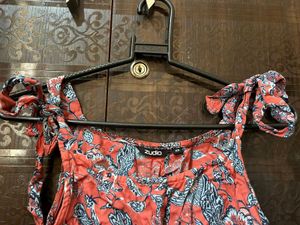 Red Crop Top