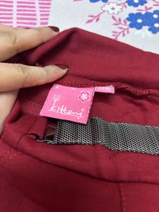 Stylish Maroon Leggings/Pants