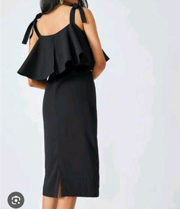 Very Cute And Beautiful Chick Black Dress
