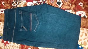 Dark Blue Denim Jeans