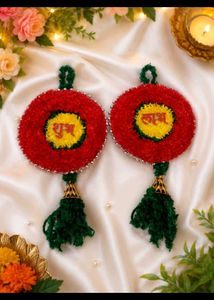 New Woolen  subh Labh  Hanging Decor