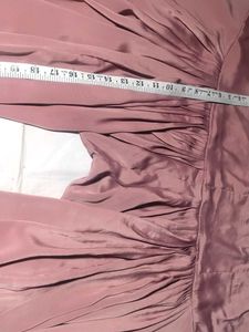 Elegant Rose Pink Silk Salwarsuite crep