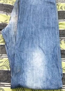 Jeans designer unique piece Blue XXL,Free