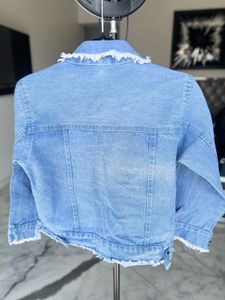 Distressed Denim Jacket