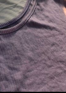 ⛔Sale❤‍🔥Lilac Turtle Neck Top