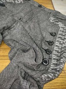 Men's Grey Casual Trousers | 30 in Waist