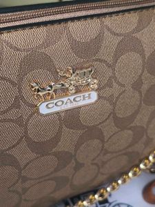 coach rust brown 🧡 with premium packaging