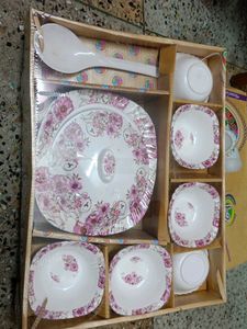 WHITE PUDDING SET