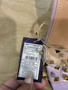 Chic Lavender Studded Heels