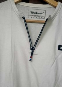 Men's Casual Zip Neck Long Sleeve Shirt