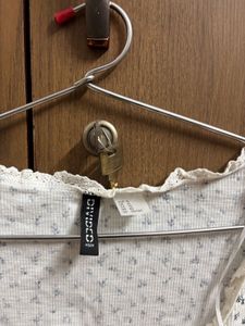 Cute Floral Print Cropped Top