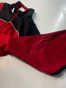 Adidas Track Jacket Red Black