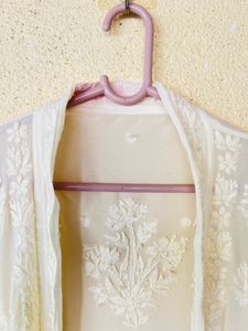 Elegant Chikankari Kurta Set