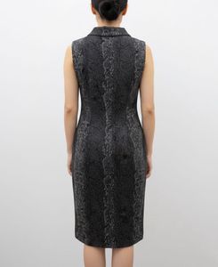 Stunning Calvin Klein exotic print Sheath Dress