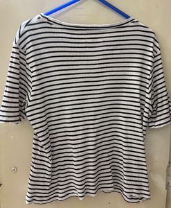 Classic Striped Ribbed Tee