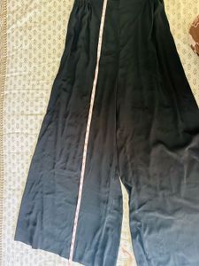Black Wide Leg Palazzo Pant