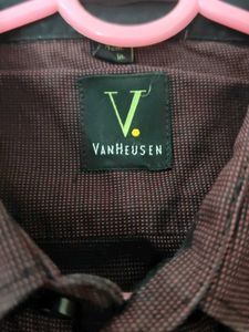 Men's Maroon Formal Shirt original