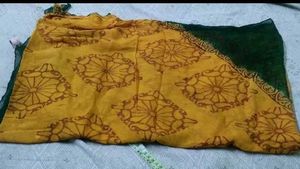 Green Ethnic Kurta with Sequins