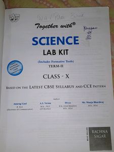 Together With Science Lab Kit Class Xth Term 2