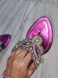 Partywear Purple Sandal