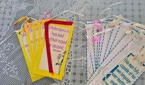 Paper Book Marks