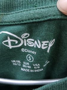 Disney Green Crop Top