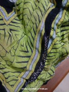 Cotton waste ( sarees, dupatta and other womens cl