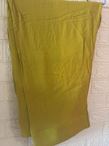 Heart Patterned Yellow Farshi Salwar Set