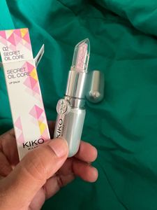 new Kiko Milano secret oil core lip balm