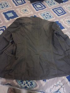 Women's Grey Denim Jacket