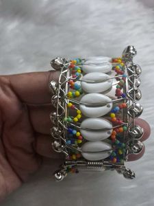 Shell &amp; Bead Bangle combo of 2 pcs
