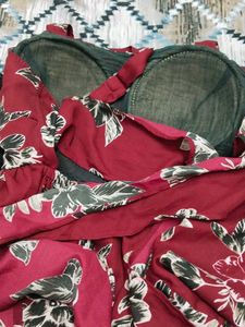 Chic Floral Print Sundress