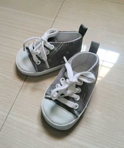 Cute Grey Baby Sneakers