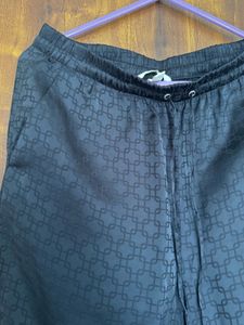 H&amp;M Black Patterned Pants
