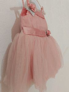 Adorable Pink Tulle Party Dress