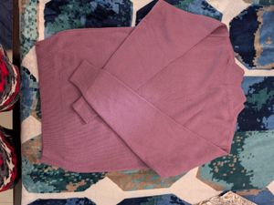 Dusty Rose Knit Sweater