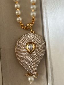 Elegant Pearl Necklace &amp; Earring Set