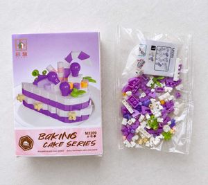 🍇✨ Grape Dream Cake Building Block Set
