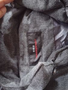 Men's Grey Padded Jacket
