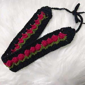 Tulip 🌷 Crochet Headband
