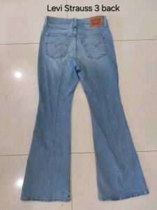 Levi Strauss Flared Jeans - light Blue