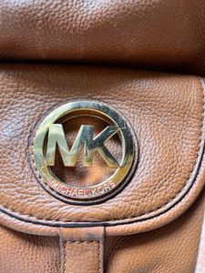 Michael Kors Brown Leather Handbag