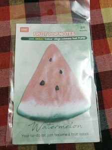 Watermelon Fruit Pop and sweet paws sticky notes