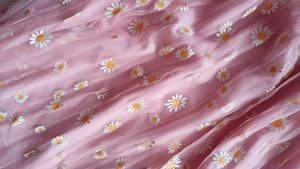 Flash Sale🥳- Baby Pink Daisy Dress