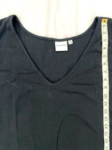 JUNAROSE BLACK A-LINE DRESS