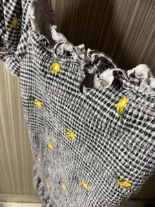 Cute Gingham Mini Dress