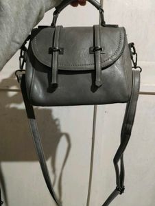 Stylish Grey Crossbody Bag