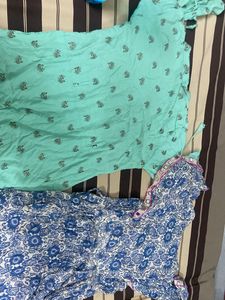 set of two  Bohemian Floral Print Maxi D